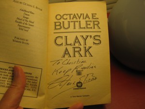 Signed Copy Clay's Ark