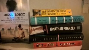 Some of the books I read this year.