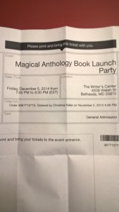 The ticket that started it all.